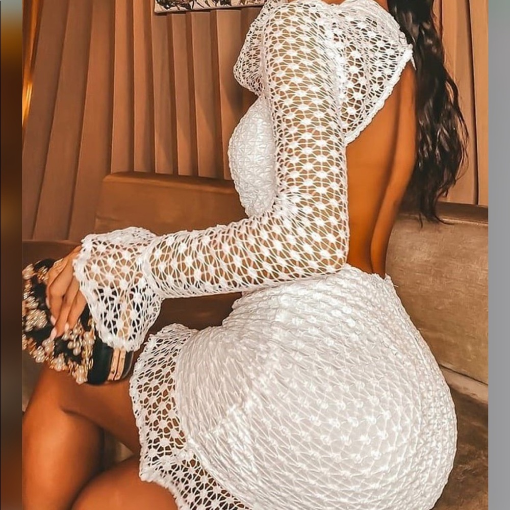 White dress